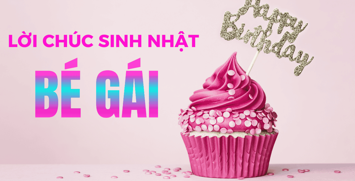 chúc sinh nhật bé gái