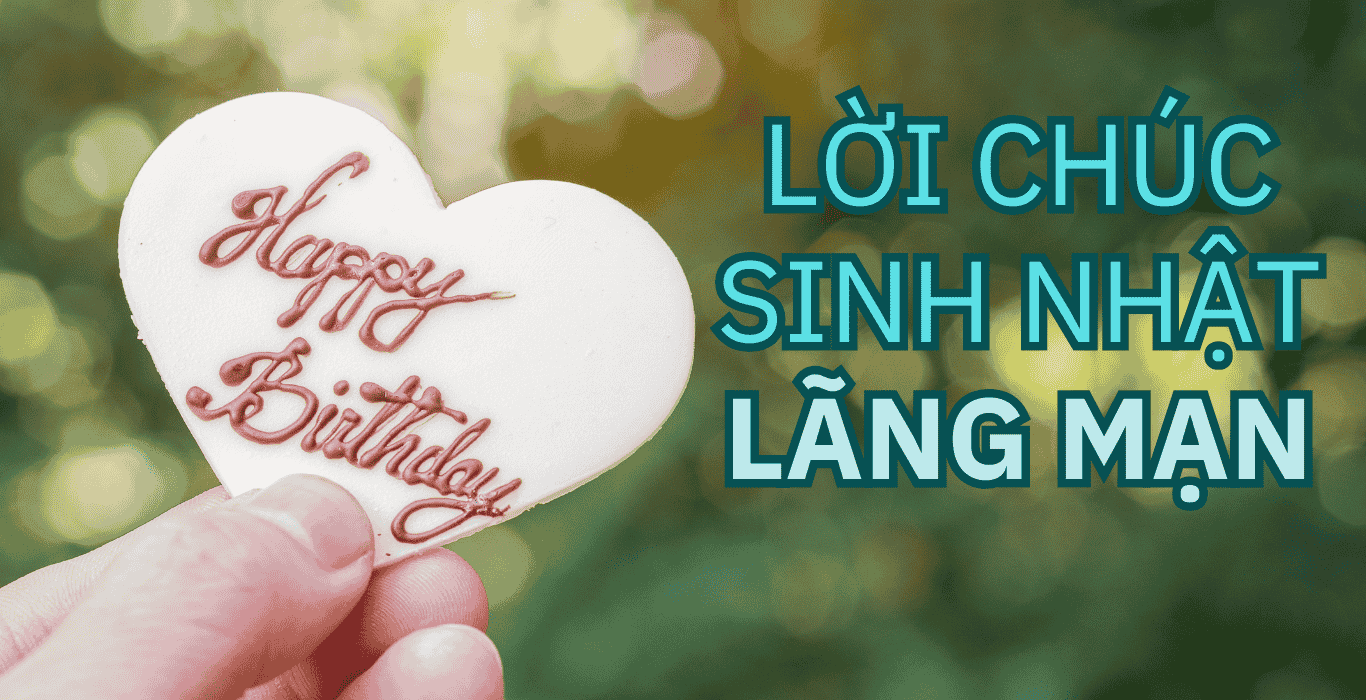 chúc sinh nhật lãng mạn